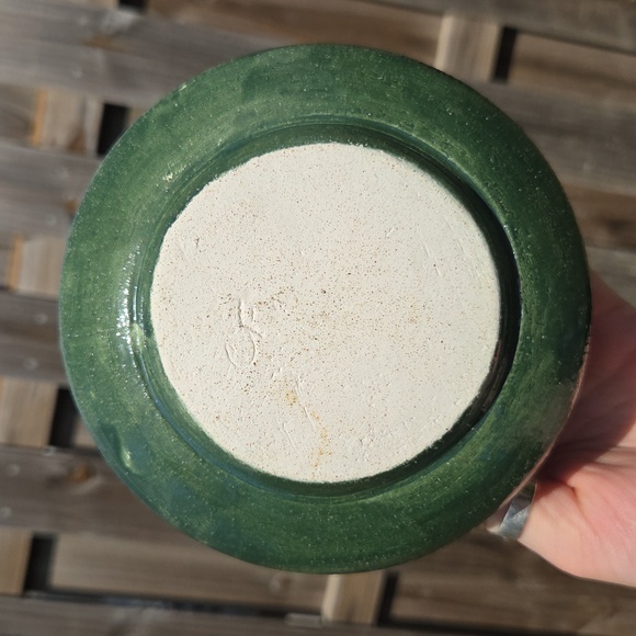 Handmade Glazed Ceramic Pottery 4.75" Succulent Planter - Picture 5 of 7